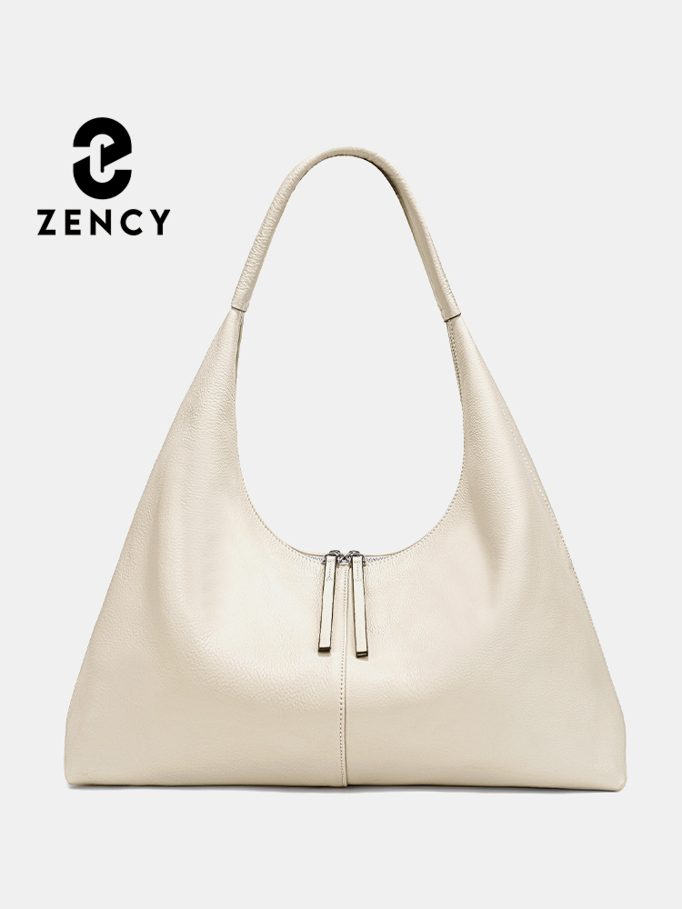 Women'S Work Bags Designer - Zency Women's Genuine Leather Hobo Bag