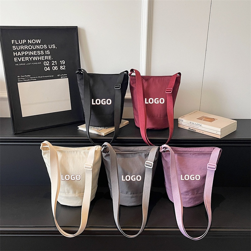 Women'S Work Bags Designer - Custom Logo/Design Bucket Tote Bag Adjustable