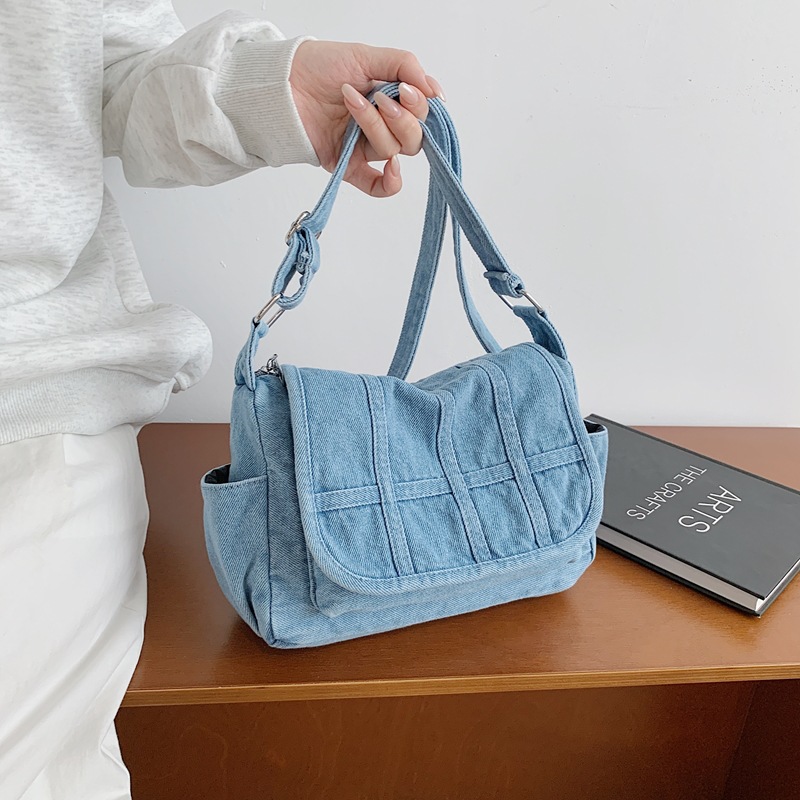 Women Bags Zadig - 2026 Fashionable Casual Large Capacity Denim