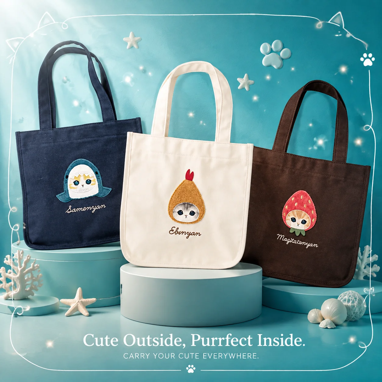 Women'S Bags Everyday - Japanese Mofusand Same Style New Cute