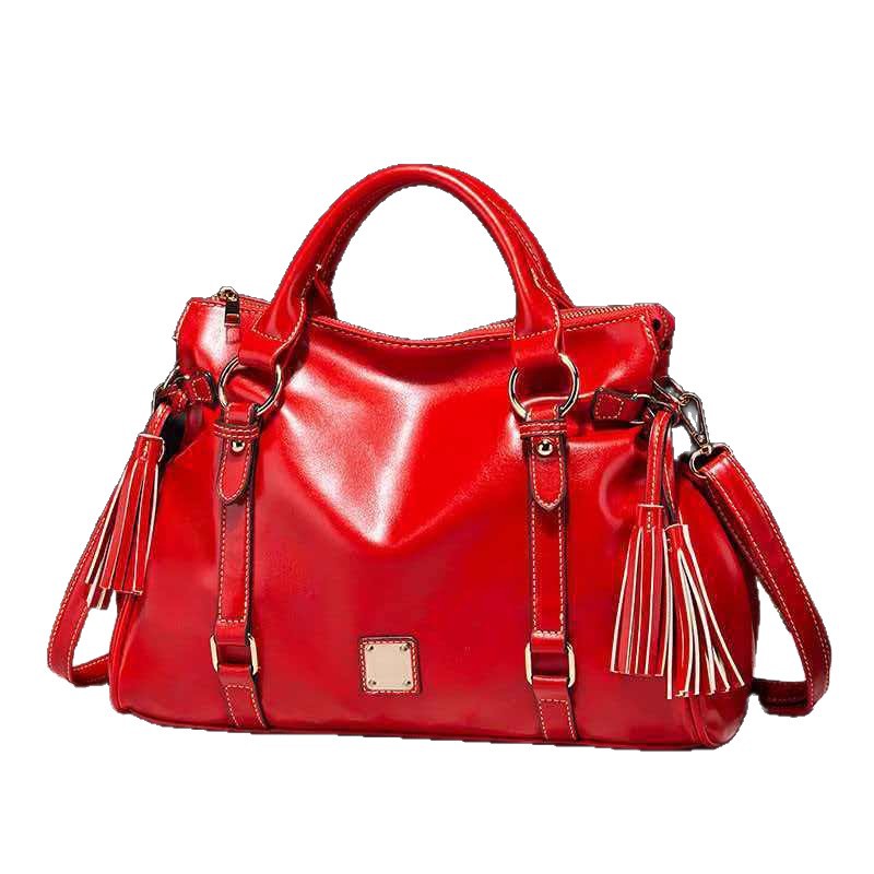 Women'S Work Bags Designer - Retro Soft Leather Women's Large Capacity