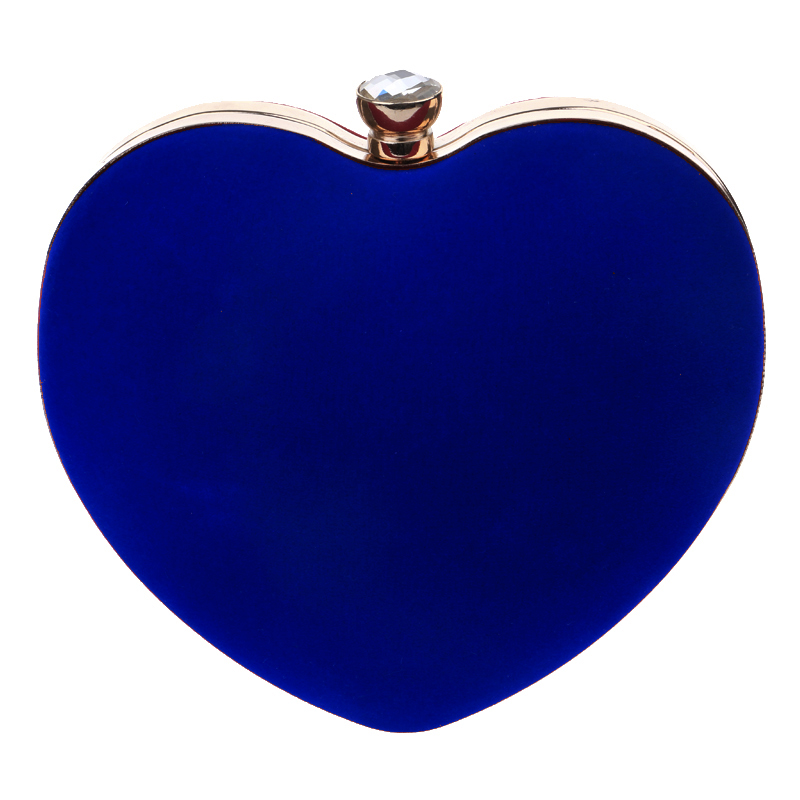Red Heart Design Women Clutch  - Women Bags Golden 评论和价格