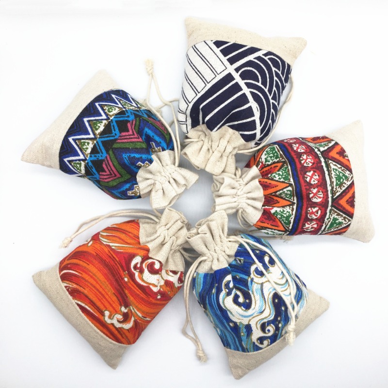 Ethnic Style Drawstring Bag Je - Women Bags Pack 评论和价格