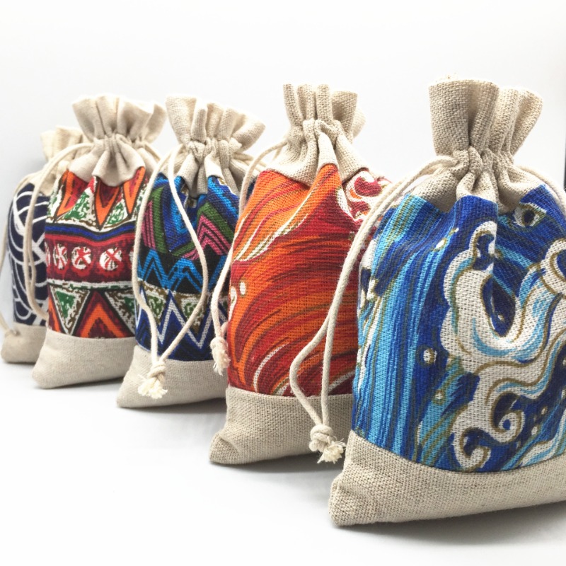 Ethnic Style Drawstring Bag Je - Women Bags Pack 评论和价格