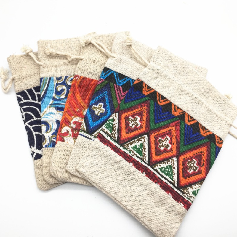 Ethnic Style Drawstring Bag Je - Women Bags Pack 评论和价格