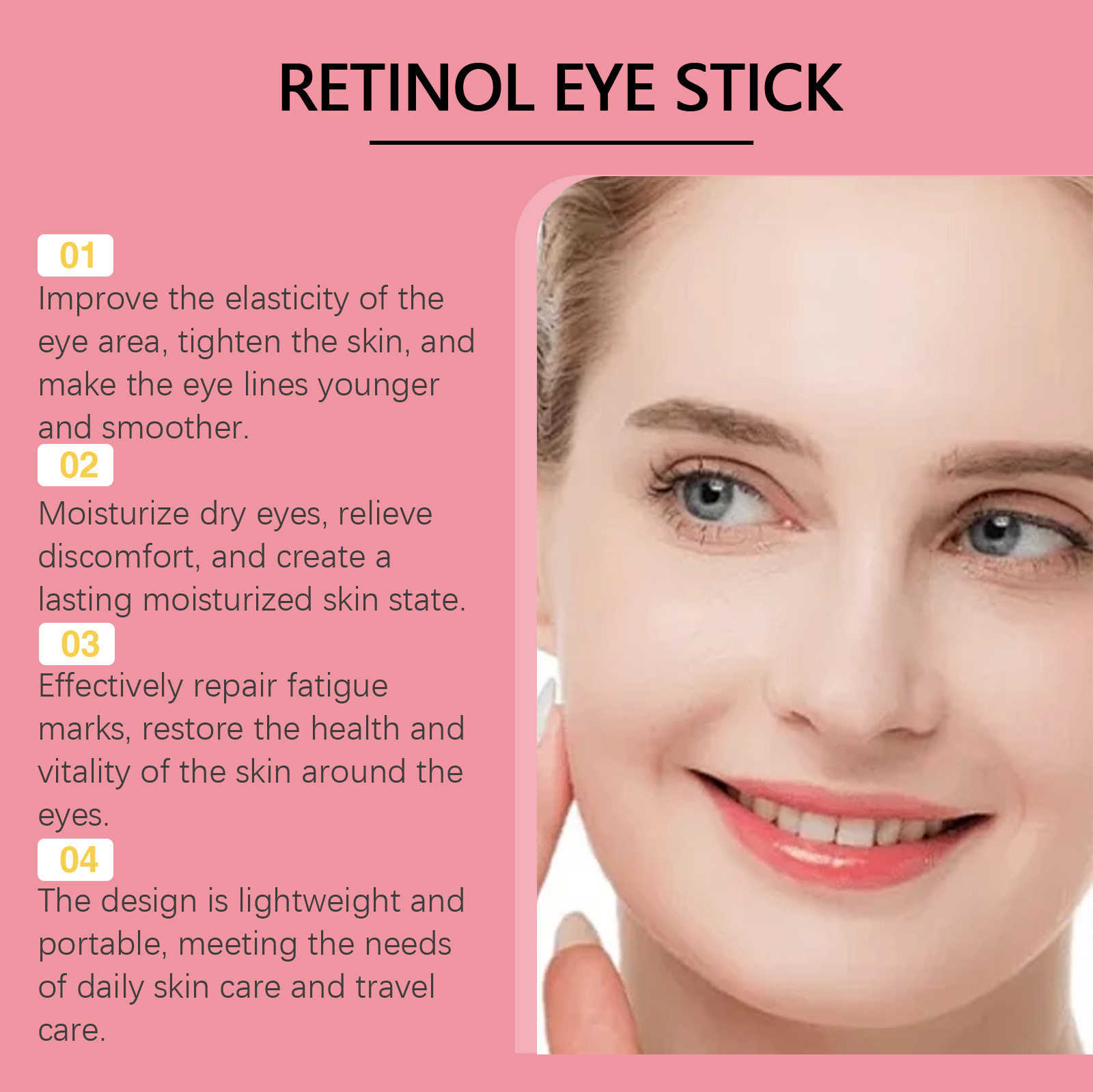 Retinol Eye Stick With Collage - Women Bags Under Eyes 评论和价格