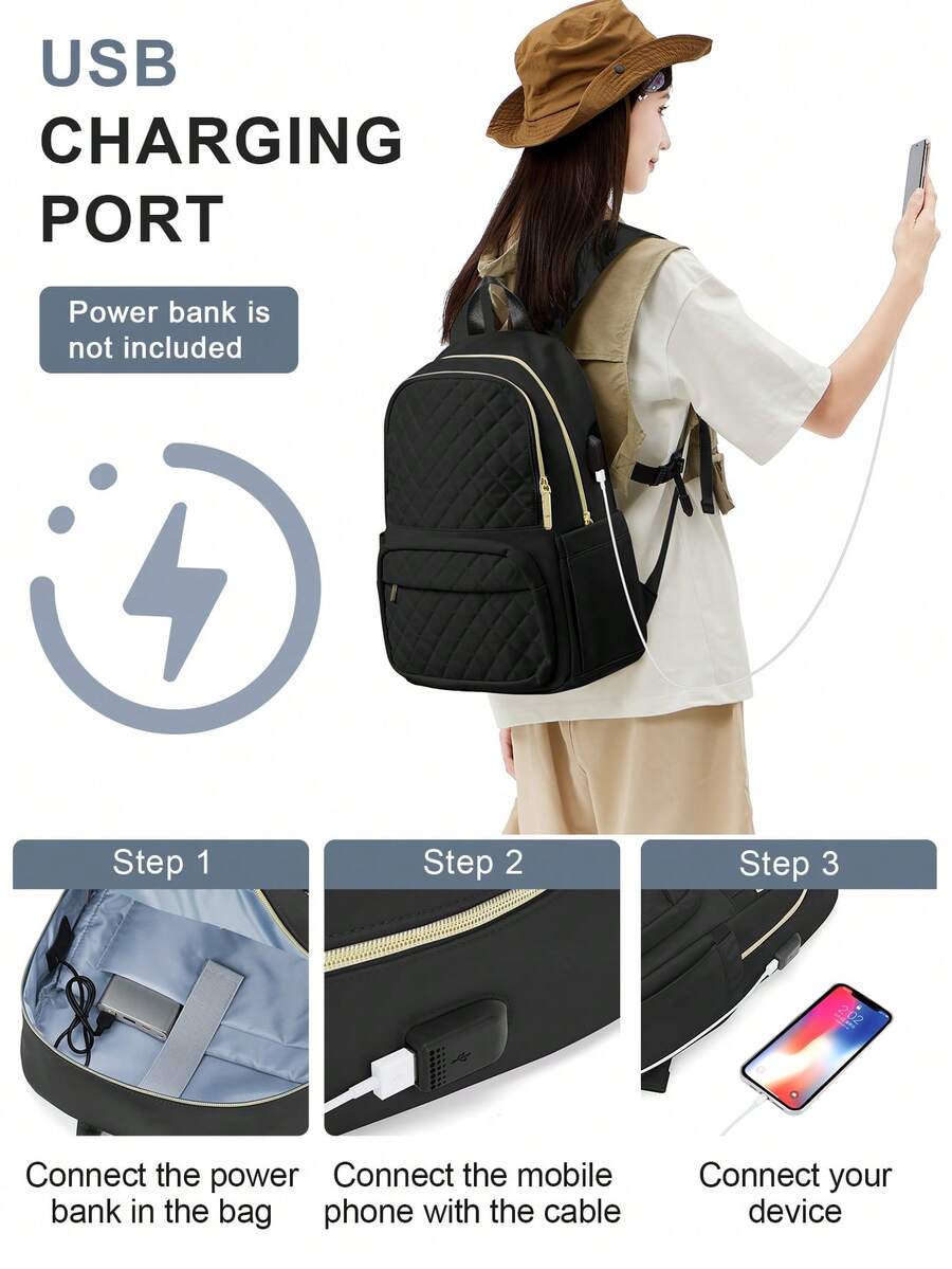 Floless women's laptop backpac - Women'S Work Bags Designer 评论和价格
