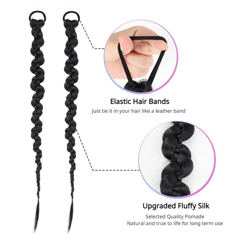 Fashion  Braided Ponytail Hair - Women Bags Pack 评论和价格