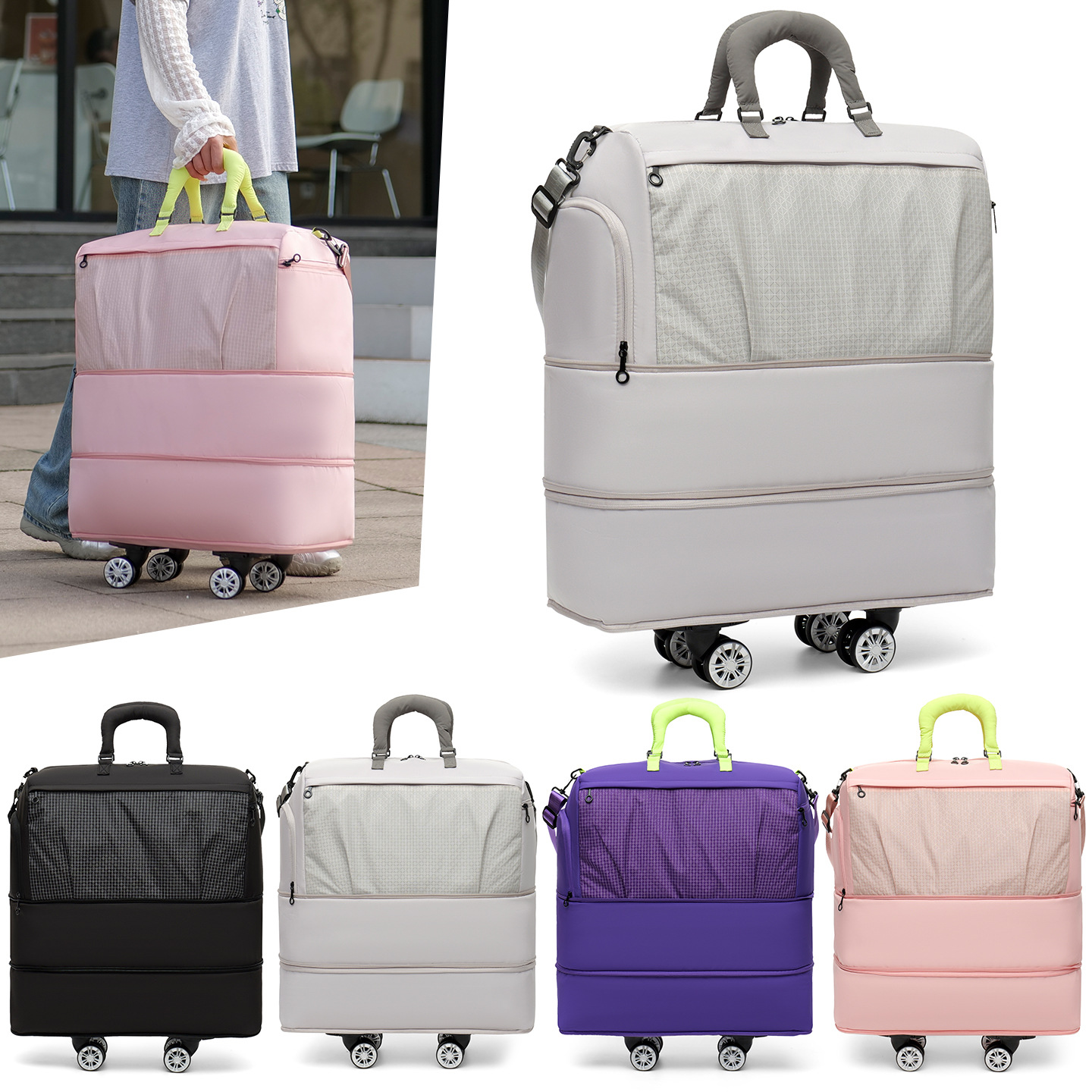 Unisex Travel Large Capacity R - Women Bags Zadig 评论和价格