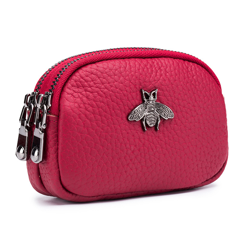 Women Cowhide Double Zipper Po - Women Bags Coach 评论和价格