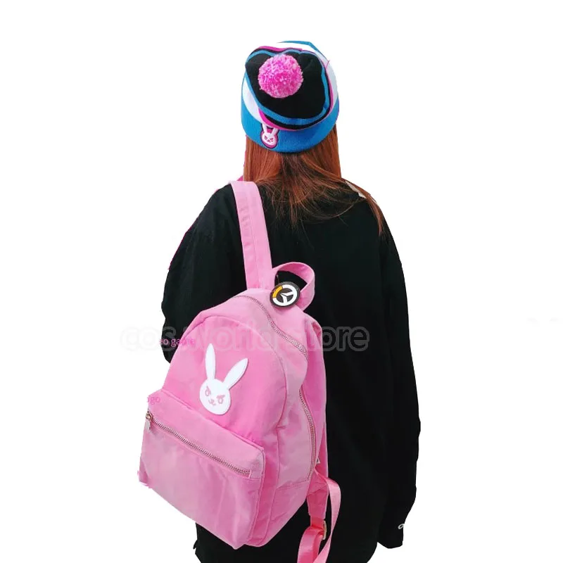 Anime Game Overwatch Dva Cospl - Women'S Bags Going Out 评论和价格