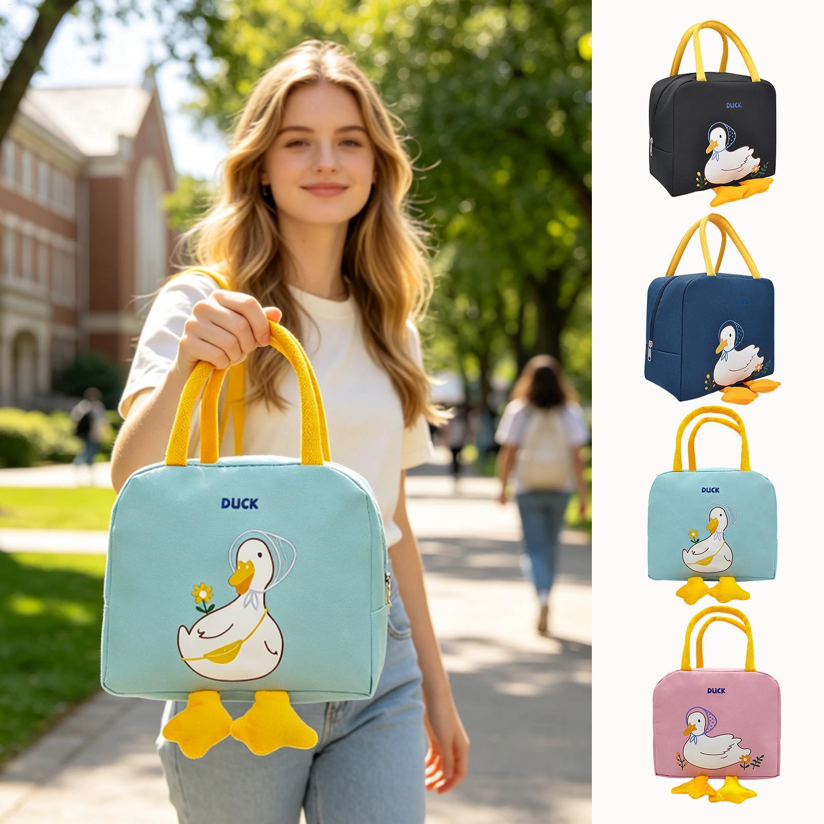 Lunch Bag Duck Design Cute Reu - Women'S Work Bags Designer 评论和价格