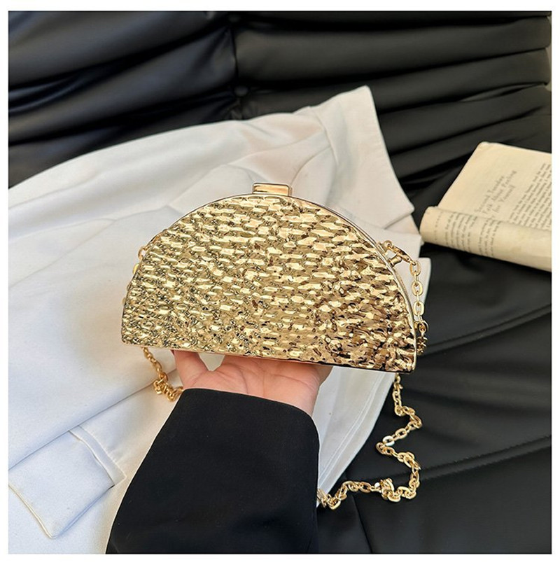 Luxury Golden Evening Bags For - Women Bags Golden 评论和价格