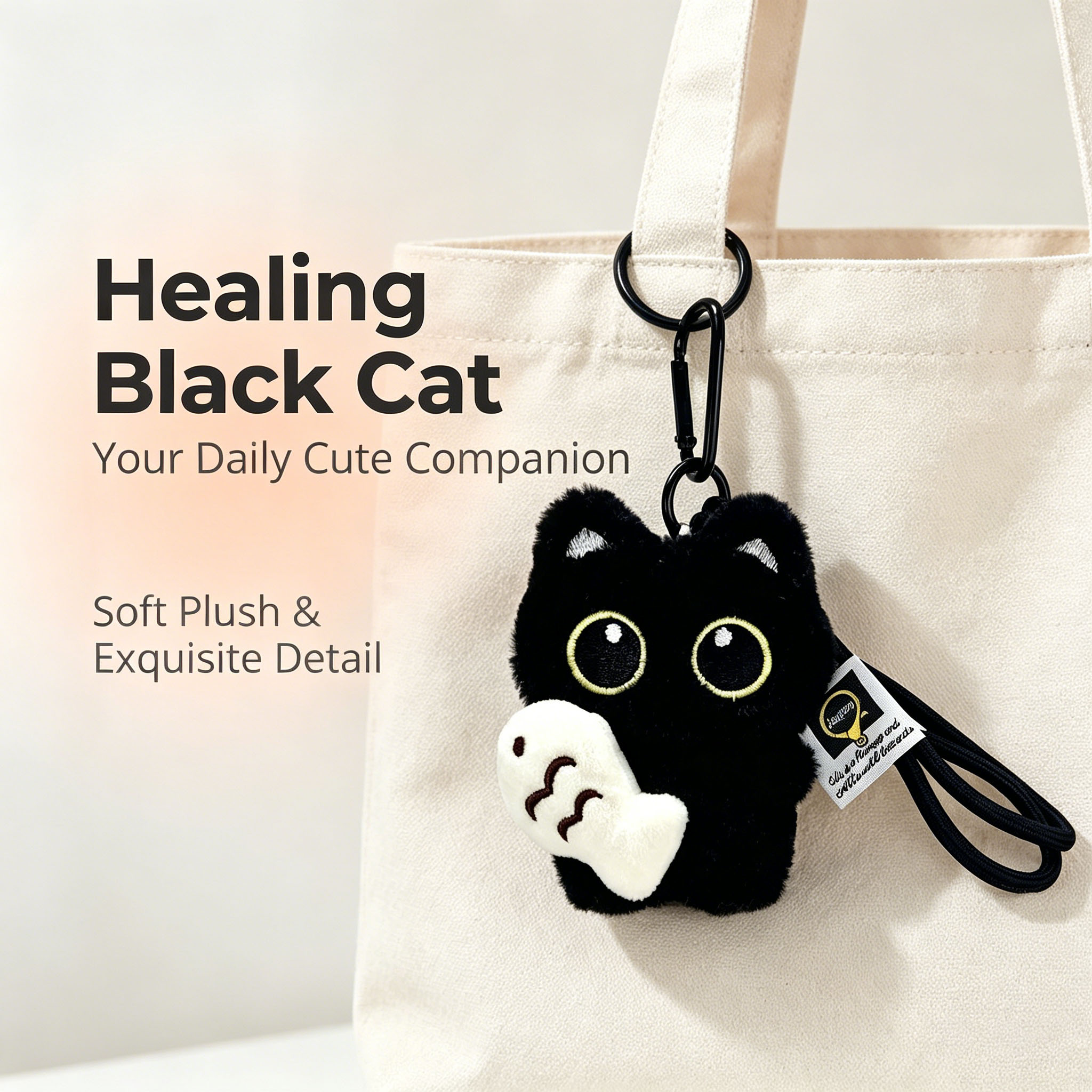 Hot Sale 2Pcs Kawaii Black Cat - Women Bags Discount 评论和价格