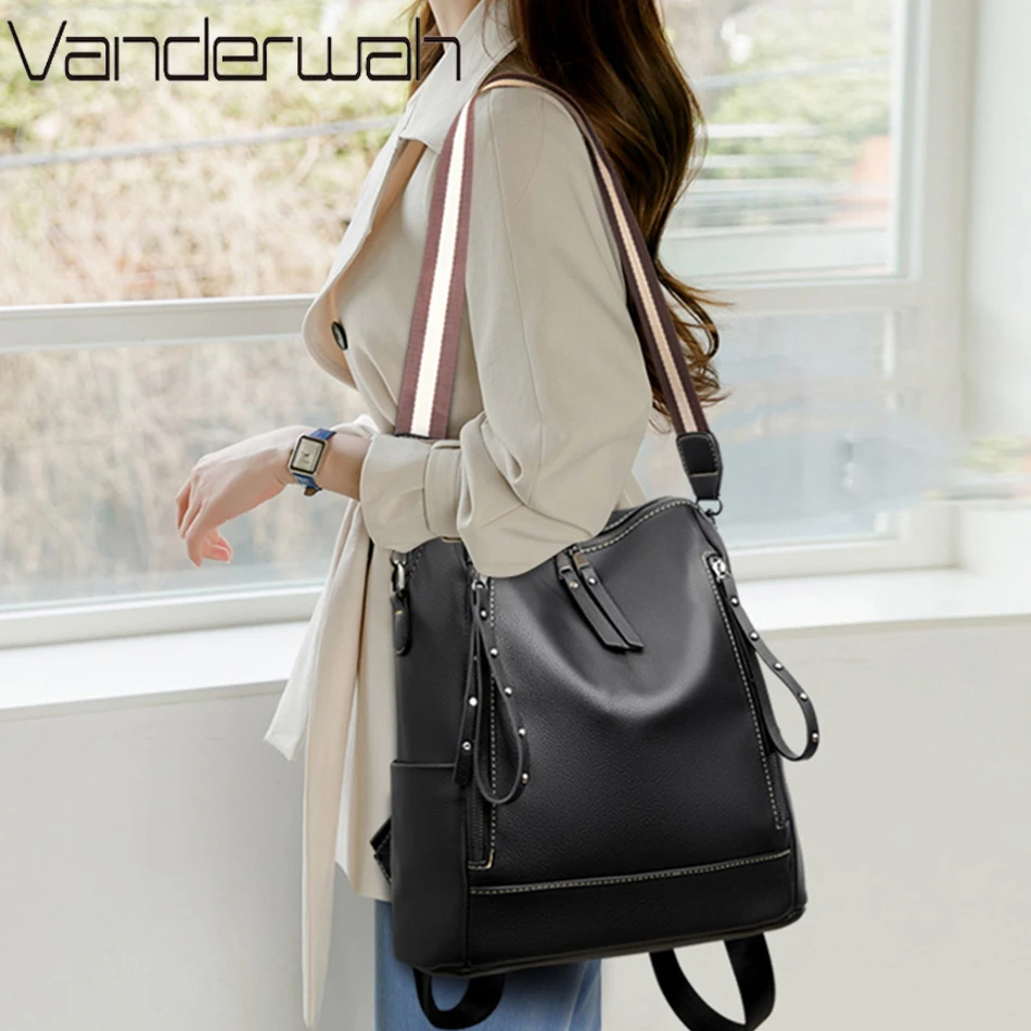 Brand Luxury Backpacks Soft Le - Women'S Bags Going Out 评论和价格