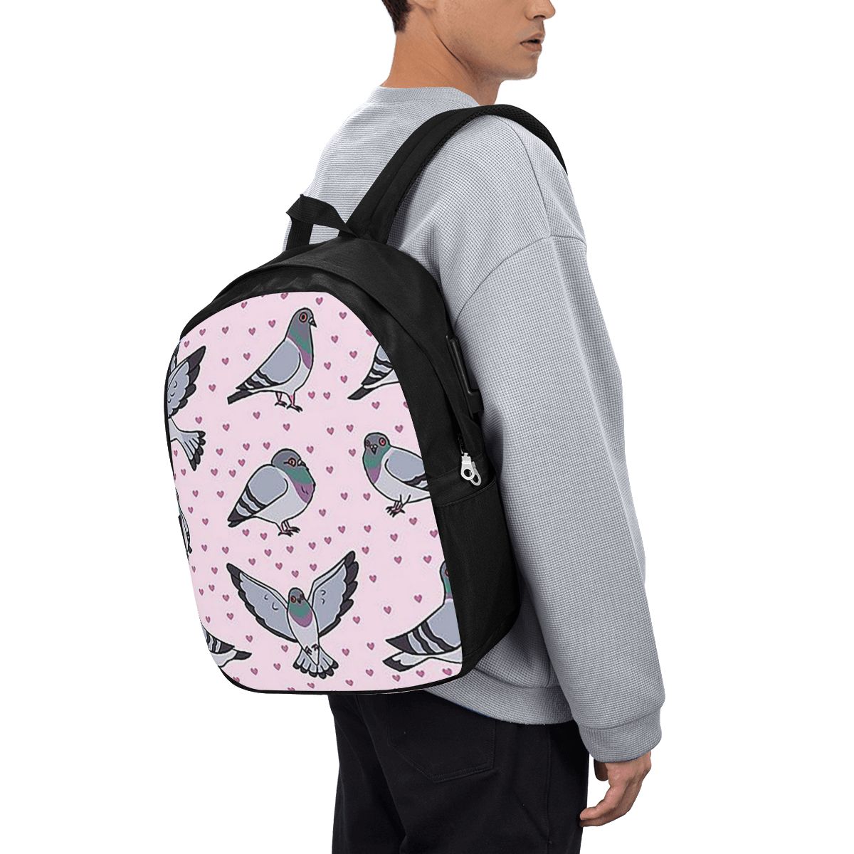 Cute Cartoon Pigeons Pack Back - Women Bags Pack 评论和价格