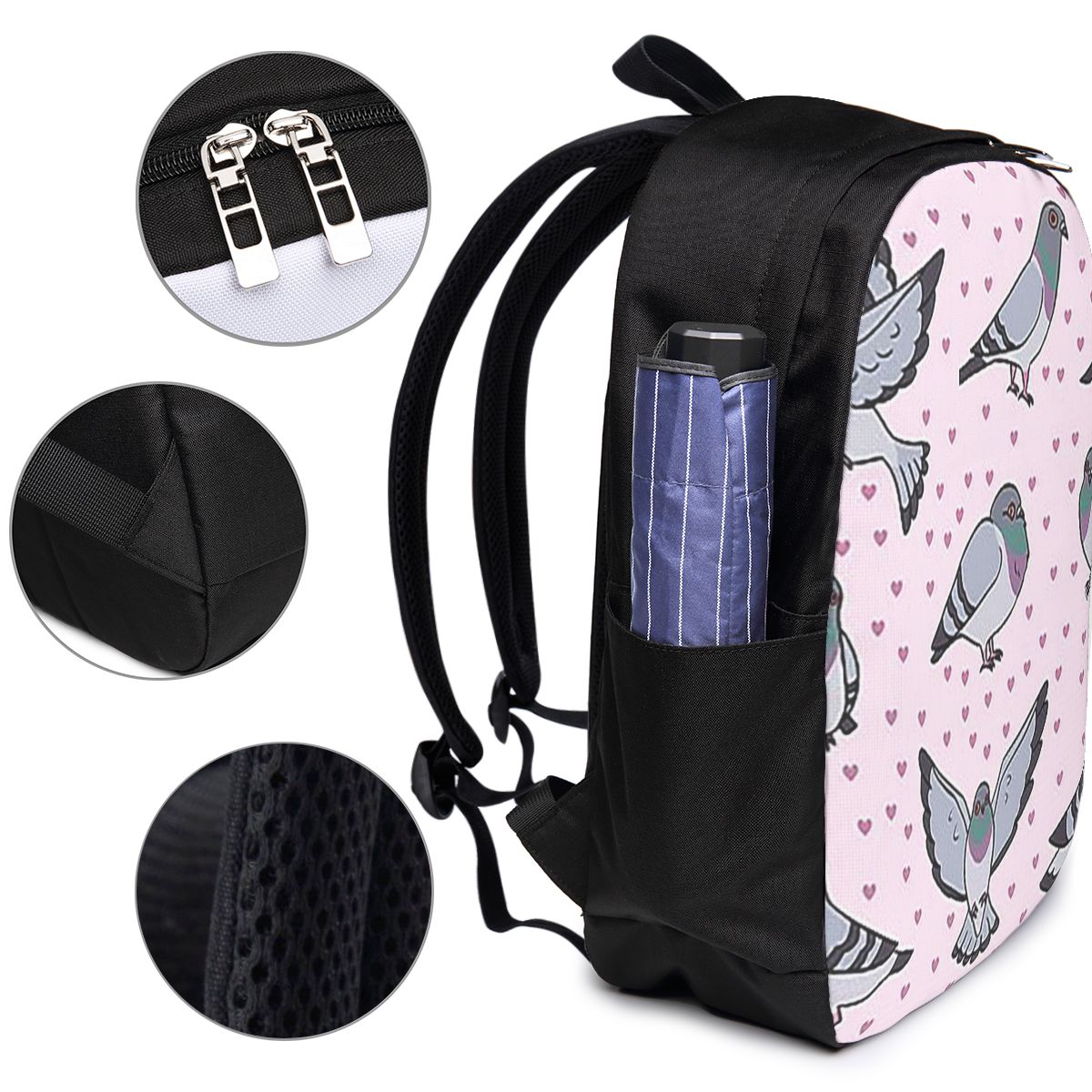 Cute Cartoon Pigeons Pack Back - Women Bags Pack 评论和价格
