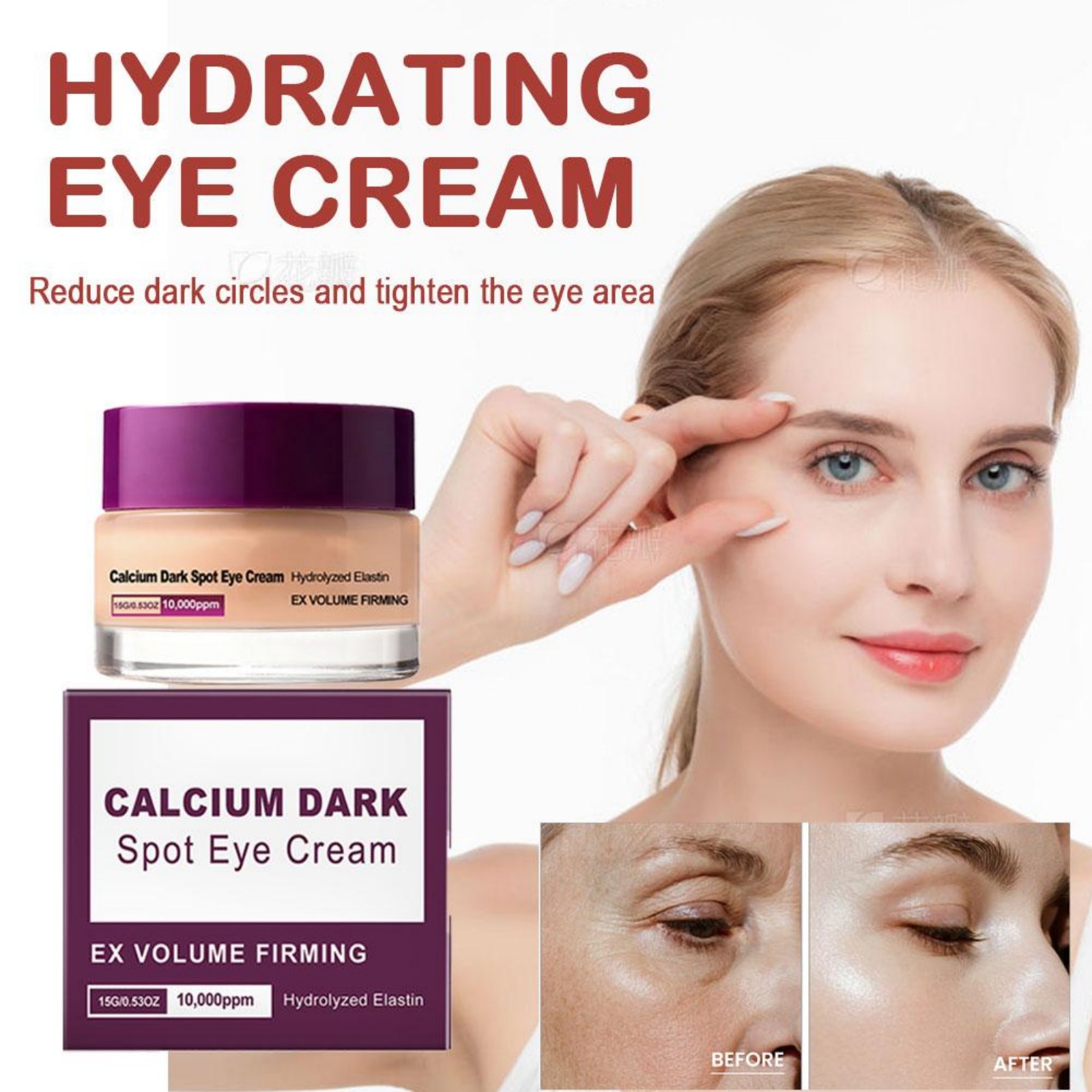 Calcium Eye Cream Dark Circle  - Women Bags Under Eyes 评论和价格