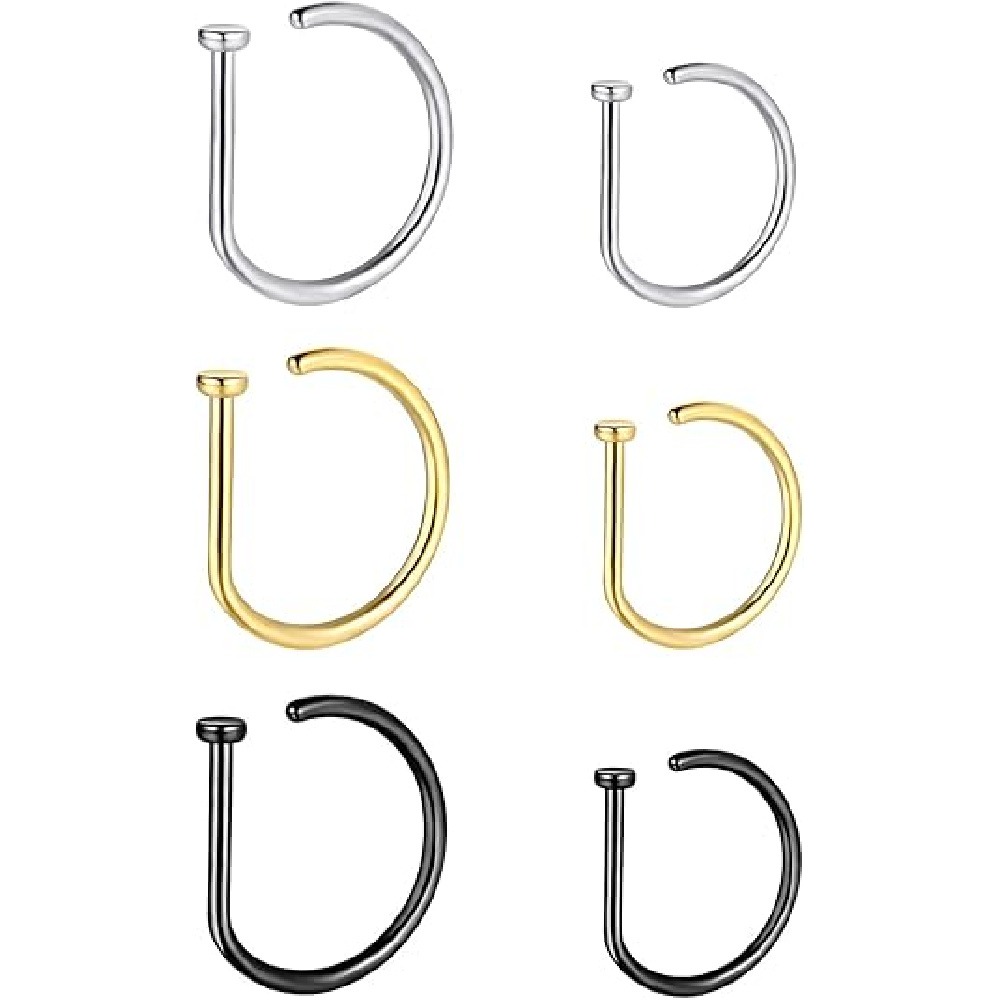 4 Pack Non Piercing D-Shaped N - Women Bags Pack 评论和价格