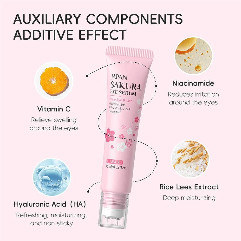 15ml Sakura Roller Eye Serum A - Women Bags Under Eyes 评论和价格