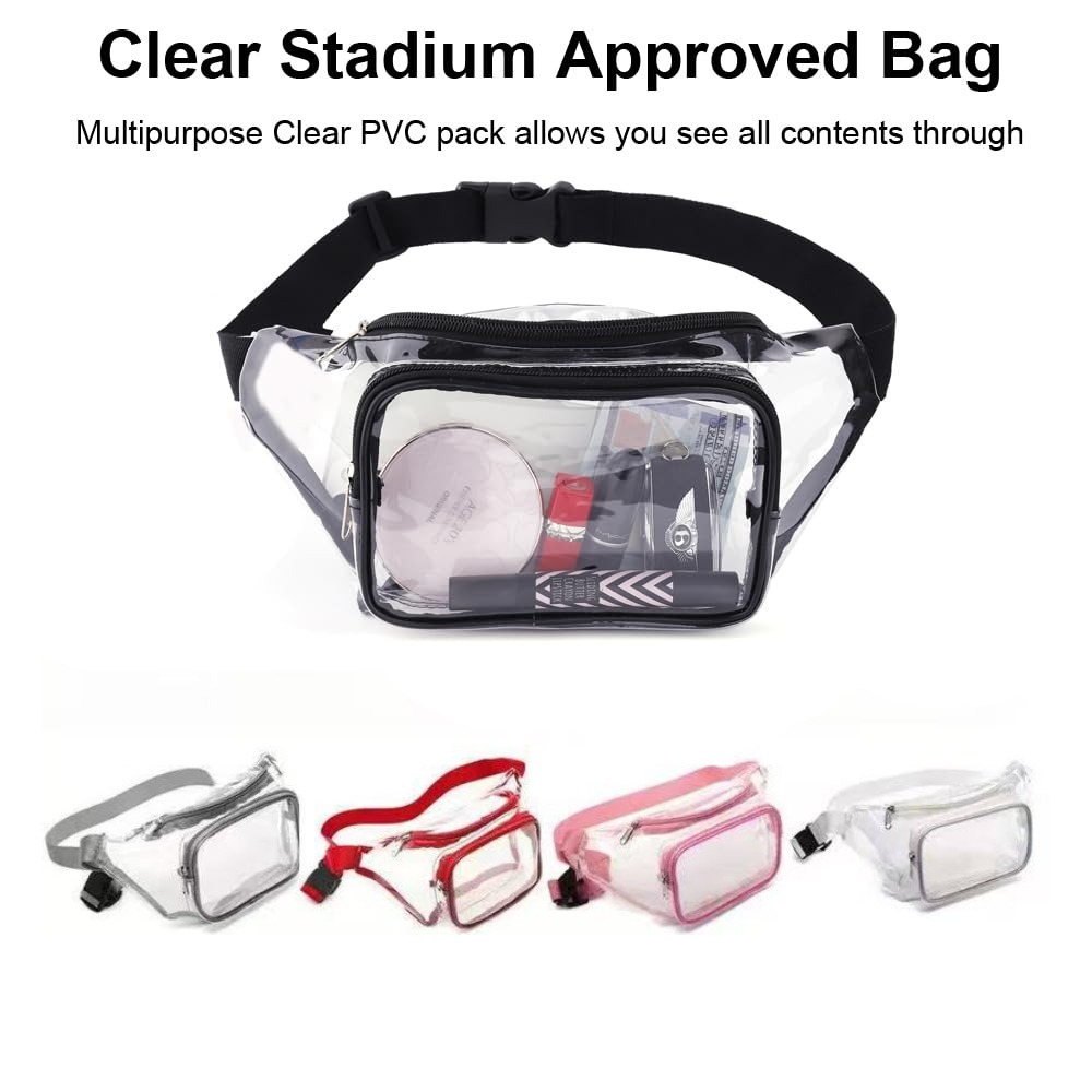 Clear Fanny Pack Transparent P - Women Bags Pack 评论和价格