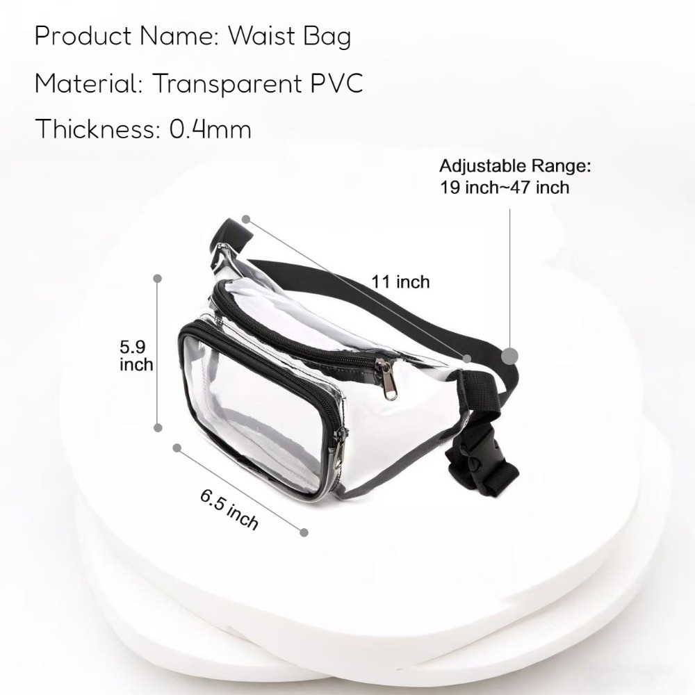 Clear Fanny Pack Transparent P - Women Bags Pack 评论和价格