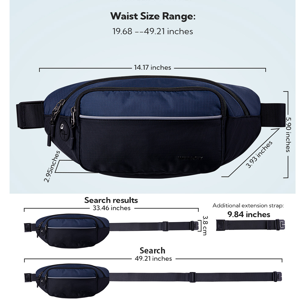 WATERFLY Fanny Pack Waist Bag  - Women'S Bags Everyday 评论和价格