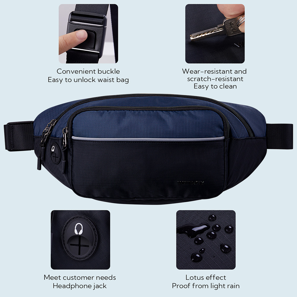 WATERFLY Fanny Pack Waist Bag  - Women'S Bags Everyday 评论和价格