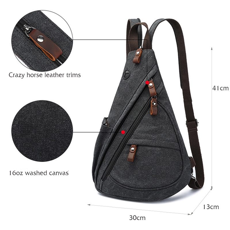 Canvas Sling Bag Convertible C - Women'S Bags Going Out 评论和价格