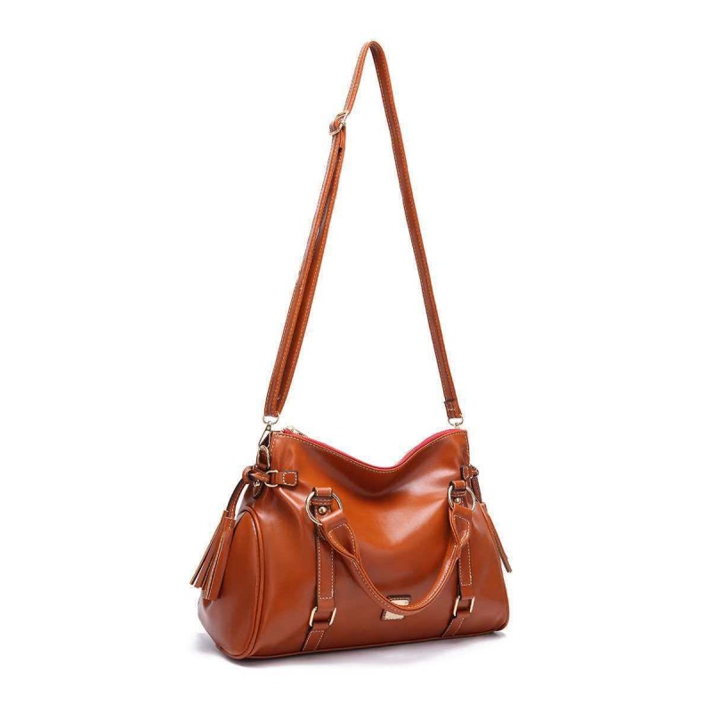 Retro Soft Leather Women's Lar - Women'S Work Bags Designer 评论和价格